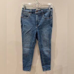 Madewell Women's Blue Skinny Jeans
